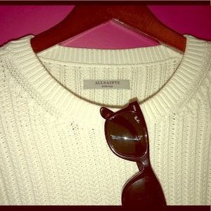 All Saints NEW Cable Knit Sweater size M